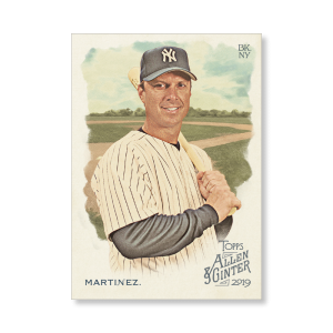 Tino Martinez 2019 Topps Allen & Ginter Oversized Base Cards Poster # to 99- artbble-pos-19agbb-1278-s