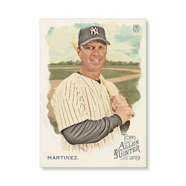 Tino Martinez 2019 Topps Allen & Ginter Oversized Base Cards Poster # to 99- artbble-pos-19agbb-1278-s