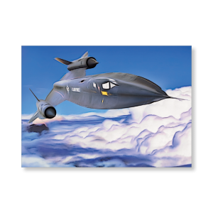 SR-71 2019 Topps Allen & Ginter Oversized The History of Flight Poster # to 99- artbble-pos-19agbb-7561-s
