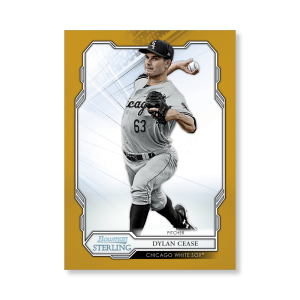 Dylan Cease 2019 Bowman Sterling Base Prospect Cards Poster Gold Ed. # to 1- artbble-pos-19bsbb-1017-gold-s