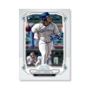 Vladimir Guerrero Jr. 2019 Bowman Sterling Base Rookie Cards Poster # to 99- artbble-pos-19bsbb-1151-s