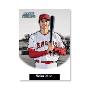 Shohei Ohtani 2019 Bowman Sterling Retrospect Poster # to 99- artbble-pos-19bsbb-2002-s