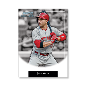 Joey Votto 2019 Bowman Sterling Retrospect Poster # to 99- artbble-pos-19bsbb-2007-s