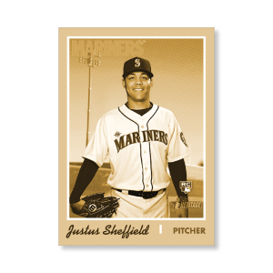 2019 Heritage High Number Oversized Complete Base Set (200 Cards) Gold Ed. - # to 10- artbble-16c2s-19hbhn-gold-set01