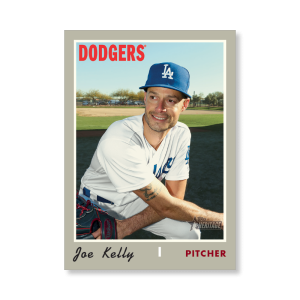 Joe Kelly 2019 Heritage High Number Base Cards Poster # to 99- artbble-pos-19hbhn-1016-s