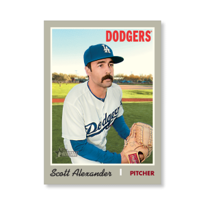 Scott Alexander 2019 Heritage High Number Base Cards Poster # to 99- artbble-pos-19hbhn-1201-s