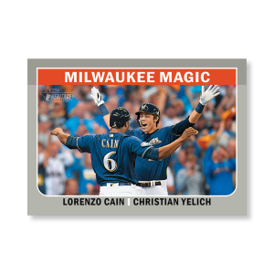 Milwaukee Brewers 2019 Heritage High Number Combo Cards Poster # to 99- artbble-pos-19hbhn-2479-s