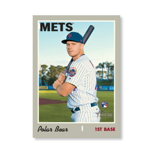 Pete Alonso 2019 Heritage High Number Nickname Variations Poster # to 99- artbble-pos-19hbhn-2583-s