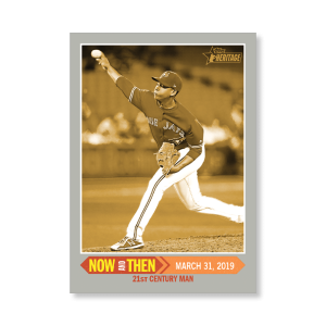 Elvis Luciano 2019 Heritage High Number Now and Then Poster Gold Ed. # to 1- artbble-pos-19hbhn-2652-gold-s