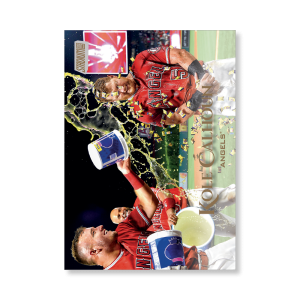 Kole Calhoun 2019 Topps Stadium Club Baseball Base Cards Poster Gold Ed. # to 1- artbble-pos-19scbb-1019-gold-s