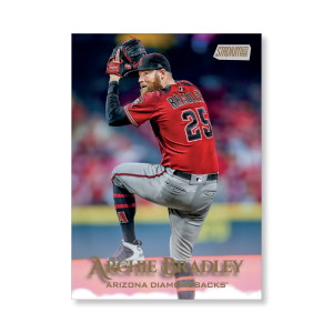 Archie Bradley 2019 Topps Stadium Club Baseball Base Cards Poster Gold Ed. # to 1- artbble-pos-19scbb-1027-gold-s