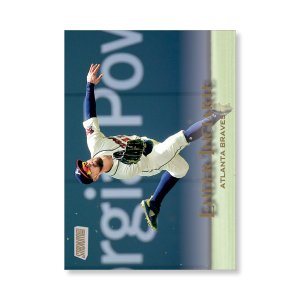 Ender Inciarte 2019 Topps Stadium Club Baseball Base Cards Poster Gold Ed. # to 1- artbble-pos-19scbb-1037-gold-s