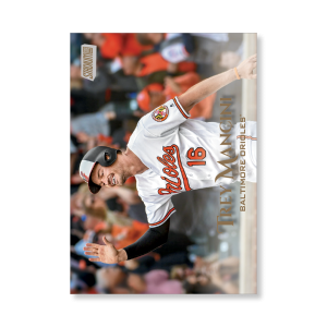 Trey Mancini 2019 Topps Stadium Club Baseball Base Cards Poster Gold Ed. # to 1- artbble-pos-19scbb-1048-gold-s