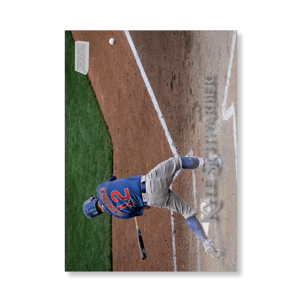 Kyle Schwarber 2019 Topps Stadium Club Baseball Base Cards Poster # to 99- artbble-pos-19scbb-1066-s