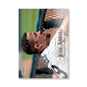 Jose Abreu 2019 Topps Stadium Club Baseball Base Cards Poster Gold Ed. # to 1- artbble-pos-19scbb-1074-gold-s