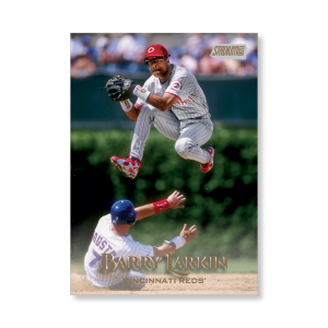 Barry Larkin 2019 Topps Stadium Club Baseball Base Cards Poster Gold Ed. # to 1- artbble-pos-19scbb-1080-gold-s