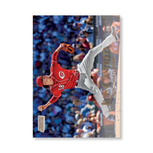 Luis Castillo 2019 Topps Stadium Club Baseball Base Cards Poster Gold Ed. # to 1- artbble-pos-19scbb-1085-gold-s