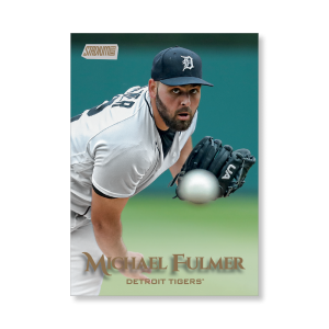 Michael Fulmer 2019 Topps Stadium Club Baseball Base Cards Poster Gold Ed. # to 1- artbble-pos-19scbb-1204-gold-s