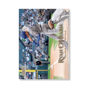 Ryan O'Hearn 2019 Topps Stadium Club Baseball Base Cards Poster Gold Ed. # to 1- artbble-pos-19scbb-1220-gold-s