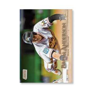 Brian Anderson 2019 Topps Stadium Club Baseball Base Cards Poster Gold Ed. # to 1- artbble-pos-19scbb-1238-gold-s