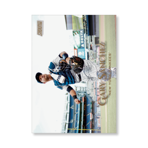 Gary Sanchez 2019 Topps Stadium Club Baseball Base Cards Poster Gold Ed. # to 1- artbble-pos-19scbb-1275-gold-s