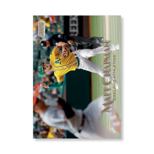 Matt Chapman 2019 Topps Stadium Club Baseball Base Cards Poster Gold Ed. # to 1- artbble-pos-19scbb-1282-gold-s