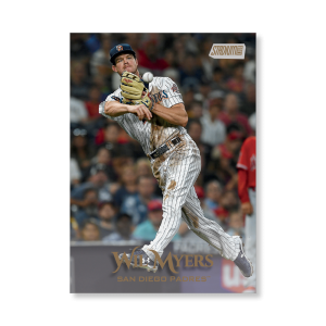 Wil Myers 2019 Topps Stadium Club Baseball Base Cards Poster Gold Ed. # to 1- artbble-pos-19scbb-1410-gold-s