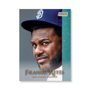 Franmil Reyes 2019 Topps Stadium Club Baseball Base Cards Poster Gold Ed. # to 1- artbble-pos-19scbb-1411-gold-s