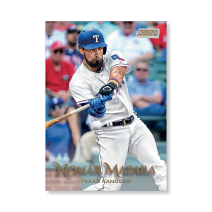 Nomar Mazara 2019 Topps Stadium Club Baseball Base Cards Poster Gold Ed. # to 1- artbble-pos-19scbb-1416-gold-s