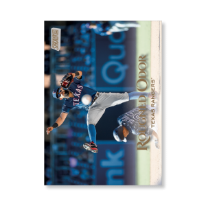 Rougned Odor 2019 Topps Stadium Club Baseball Base Cards Poster Gold Ed. # to 1- artbble-pos-19scbb-1417-gold-s