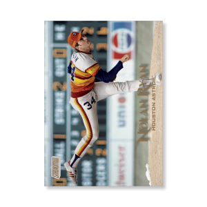 Nolan Ryan 2019 Topps Stadium Club Baseball Base Cards Poster Gold Ed. # to 1- artbble-pos-19scbb-1421-gold-s