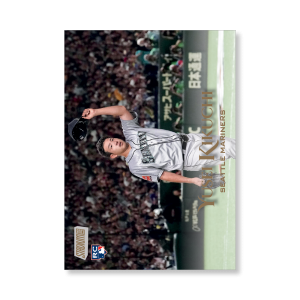 Yusei Kikuchi 2019 Topps Stadium Club Baseball Base Cards Poster Gold Ed. # to 1- artbble-pos-19scbb-1431-gold-s