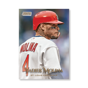 Yadier Molina 2019 Topps Stadium Club Baseball Base Cards Poster Gold Ed. # to 1- artbble-pos-19scbb-1444-gold-s