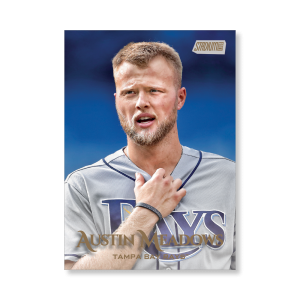 Austin Meadows 2019 Topps Stadium Club Baseball Base Cards Poster Gold Ed. # to 1- artbble-pos-19scbb-1454-gold-s