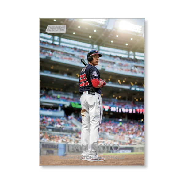 Juan Soto 2019 Topps Stadium Club Baseball Base Cards Poster # to 99- artbble-pos-19scbb-1469-s