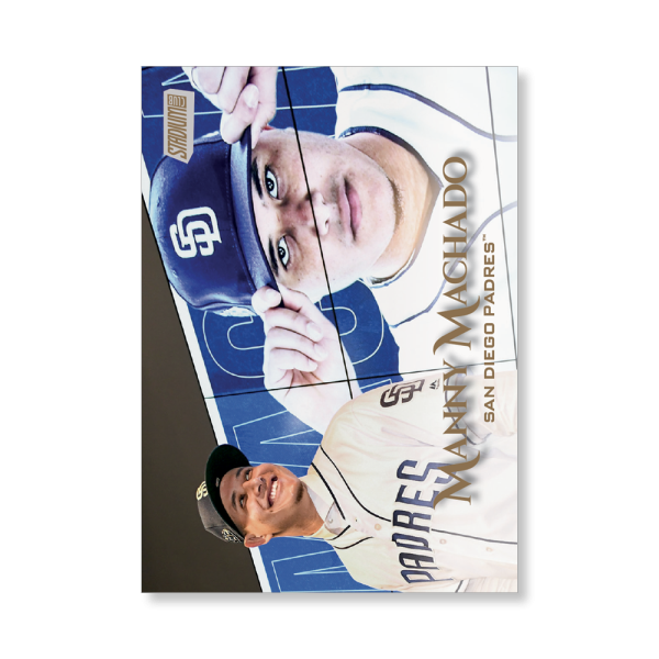 Manny Machado 2019 Topps Stadium Club Baseball Base Cards Poster Gold Ed. # to 1- artbble-pos-19scbb-1472-gold-s