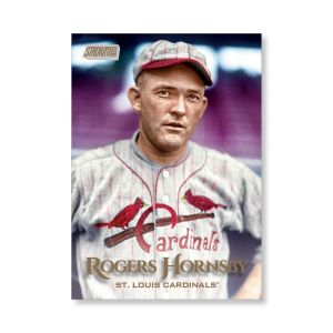 Rogers Hornsby 2019 Topps Stadium Club Baseball Base Cards Poster Gold Ed. # to 1- artbble-pos-19scbb-1473-gold-s