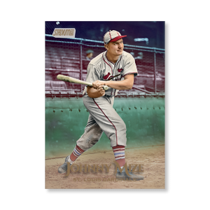 Johnny Mize 2019 Topps Stadium Club Baseball Base Cards Poster Gold Ed. # to 1- artbble-pos-19scbb-1474-gold-s