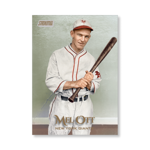 Mel Ott 2019 Topps Stadium Club Baseball Base Cards Poster Gold Ed. # to 1- artbble-pos-19scbb-1475-gold-s