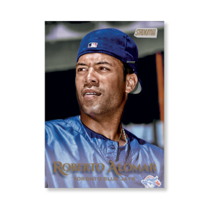 Roberto Alomar 2019 Topps Stadium Club Baseball Base Cards Poster Gold Ed. # to 1- artbble-pos-19scbb-1483-gold-s