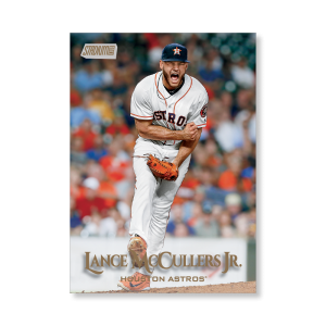 Lance McCullers Jr. 2019 Topps Stadium Club Baseball Base Cards Poster Gold Ed. # to 1- artbble-pos-19scbb-1500-gold-s