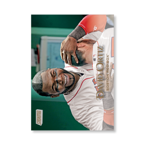 David Ortiz 2019 Topps Stadium Club Baseball Base Cards Poster Gold Ed. # to 1- artbble-pos-19scbb-1508-gold-s