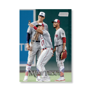 Mike Trout 2019 Topps Stadium Club Baseball Base Card Variations Poster # to 99- artbble-pos-19scbb-3204-s