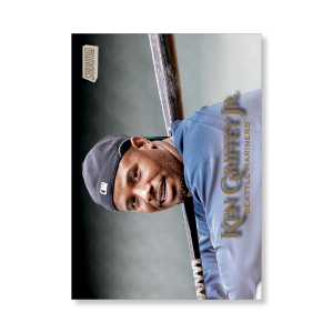 Ken Griffey Jr. 2019 Topps Stadium Club Baseball Base Card Variations Poster Gold Ed. # to 1- artbble-pos-19scbb-3259-gold-s