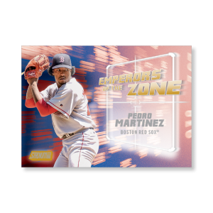 Pedro Martinez 2019 Topps Stadium Club Baseball Emperors of the Zone Poster Gold Ed. # to 1- artbble-pos-19scbb-3402-gold-s