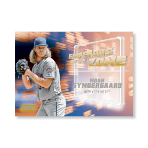 Noah Syndergaard 2019 Topps Stadium Club Baseball Emperors of the Zone Poster Gold Ed. # to 1- artbble-pos-19scbb-3413-gold-s
