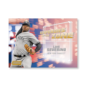 Luis Severino 2019 Topps Stadium Club Baseball Emperors of the Zone Poster Gold Ed. # to 1- artbble-pos-19scbb-3416-gold-s