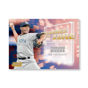 Mariano Rivera 2019 Topps Stadium Club Baseball Emperors of the Zone Poster Gold Ed. # to 1- artbble-pos-19scbb-3422-gold-s