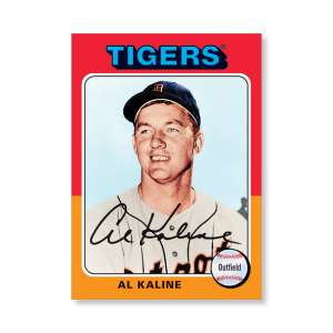 Al Kaline 2019 Archives Baseball 1975 Topps Poster # to 99- artbble-pos-19tabb-1131-s