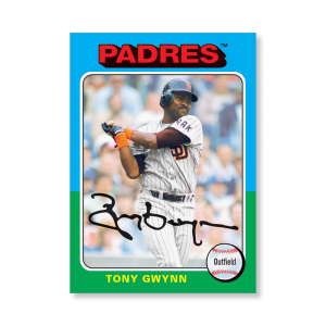 Tony Gwynn 2019 Archives Baseball 1975 Topps Poster # to 99- artbble-pos-19tabb-1136-s